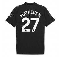 Manchester City Matheus Nunes #27 Koszulka Wyjazdowa 2025-26 Krótki Rękaw